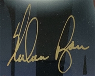 Nolan Ryan Signed The King of K Framed Baseball Memorabilia with 23K Gold Foil Stamp JSA ALOA
