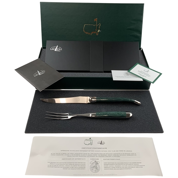 2026 Masters Tournament Commemorative Forge de Laguiole Carving Set