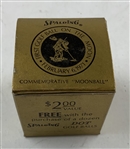 Spalding Dot Commemorative Moonball Golf Ball with Original Promotional Box