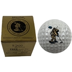 Spalding Dot Commemorative Moonball Golf Ball with Original Promotional Box