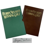 Byron Nelson Signed 1973 Winning Golf Limited Edition #150/500 Book JSA ALOA