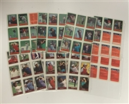 1985 Miller Press & 1982 Donruss Golf Trading Cards Including Jack Nicklaus, Seve Ballesteros & Fred Couples