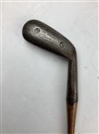 Spalding Cran Wood-Face Putter/Chipper with Hickory Shaft and Patent Date June 8, 1897