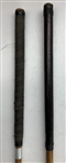 A Pair of Seymour Dunn Spliced Neck Hickory Shafted Golf Woods