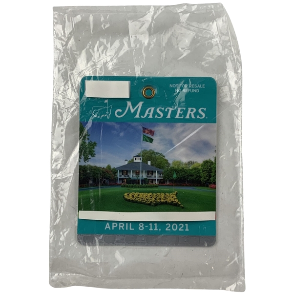 2021 Masters Tournament Series Spectator Badge In Original Package