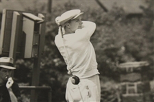 1935 The Artistry of Louis Van Oeyen 'Cleveland Golfer on the Course'