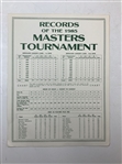 Jack Nicklaus Signed Collection of 1986 Masters Tournament Official Press Releases JSA ALOA