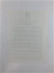 Jack Nicklaus Signed Collection of 1986 Masters Tournament Official Press Releases JSA ALOA