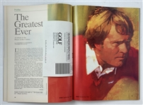 Jack Nicklaus Player of the Century Commemorative Golf Magazine and Medal Set