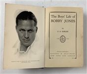 1931 The Boys' Life of Bobby Jones by O.B. Keeler 1st Ed Book