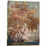 1930 US Open Championship at Interlachen CC Official Program - Bobby Jones Grand Slam!
