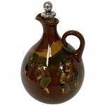 1920’s Royal Doulton Golfer Themed Kingsware Wine Jug w/ Stopper