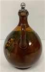 1920’s Royal Doulton Golfer Themed Kingsware Wine Jug w/ Stopper