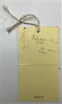 Two Shinnecock Hills Golf Club Memorabilia Items 1977 Walker Cup Ticket and 1986 U.S. Open Press Badge