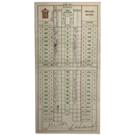 Champion Kathy Whitworth Signed 1963 Hillside Open at Montecito CC Final Rd Golf Scorecard w/ Mickey Wright JSA ALOA