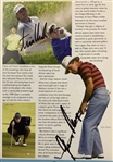 Rory, Watson, Norman, DJ & Many More Signed 2014 Open Program Profile Pages JSA ALOA