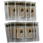 A Collection of 10 Jack Nicklaus Venorlandus Ltd. Our Heroes Flik-Cards