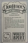 A Collection of 10 Jack Nicklaus Venorlandus Ltd. Our Heroes Flik-Cards