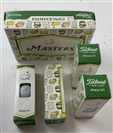 Set of Titleist Pro V1 Masters Concessions Commemorative Golf Balls