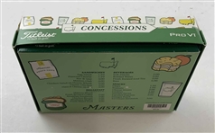 Set of Titleist Pro V1 Masters Concessions Commemorative Golf Balls
