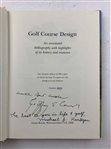 Cornish and Hurdzan. Golf Course Design. Grant Books, 2006. Limited Edition #257/500 (Signed) (DJ)