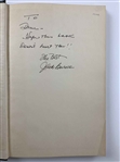 Jack Burke (2) & Bernard Gallacher Signed Books JSA ALOA