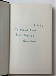 A Collection of Golf History and Fiction Volumes, Multiple Signed First Editions (DJ)