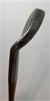 Antique Smooth Face Hickory Shaft Niblick Golf Club
