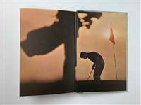 A Collection of Golf Instructional Books by Sam Snead, Byron Nelson, Bobby Jones, and Arnold Palmer.