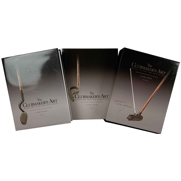 Jeffrey Ellis The Clubmakers Art: Antique Golf Clubs and Their History 2007 in Casing