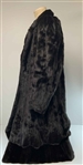 Nancy Lopez's Personal Full-Length Dark Mahogany Mink Fur Swing Coat