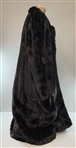 Nancy Lopez's Personal Full-Length Dark Mahogany Mink Fur Swing Coat