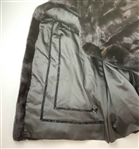 Nancy Lopez's Personal Full-Length Dark Mahogany Mink Fur Swing Coat