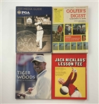 A Collection of Golf Reference and Literature including Nick Price Signed 1994 PGA Media Guide (DJ) JSA ALOA