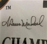 Shaun Micheel Signed 2003 PGA Championship Flag w/ Money Clip JSA ALOA