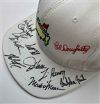 Collection of Four Signed Golf Hats Including Masters Tournament and ABC Sports JSA ALOA